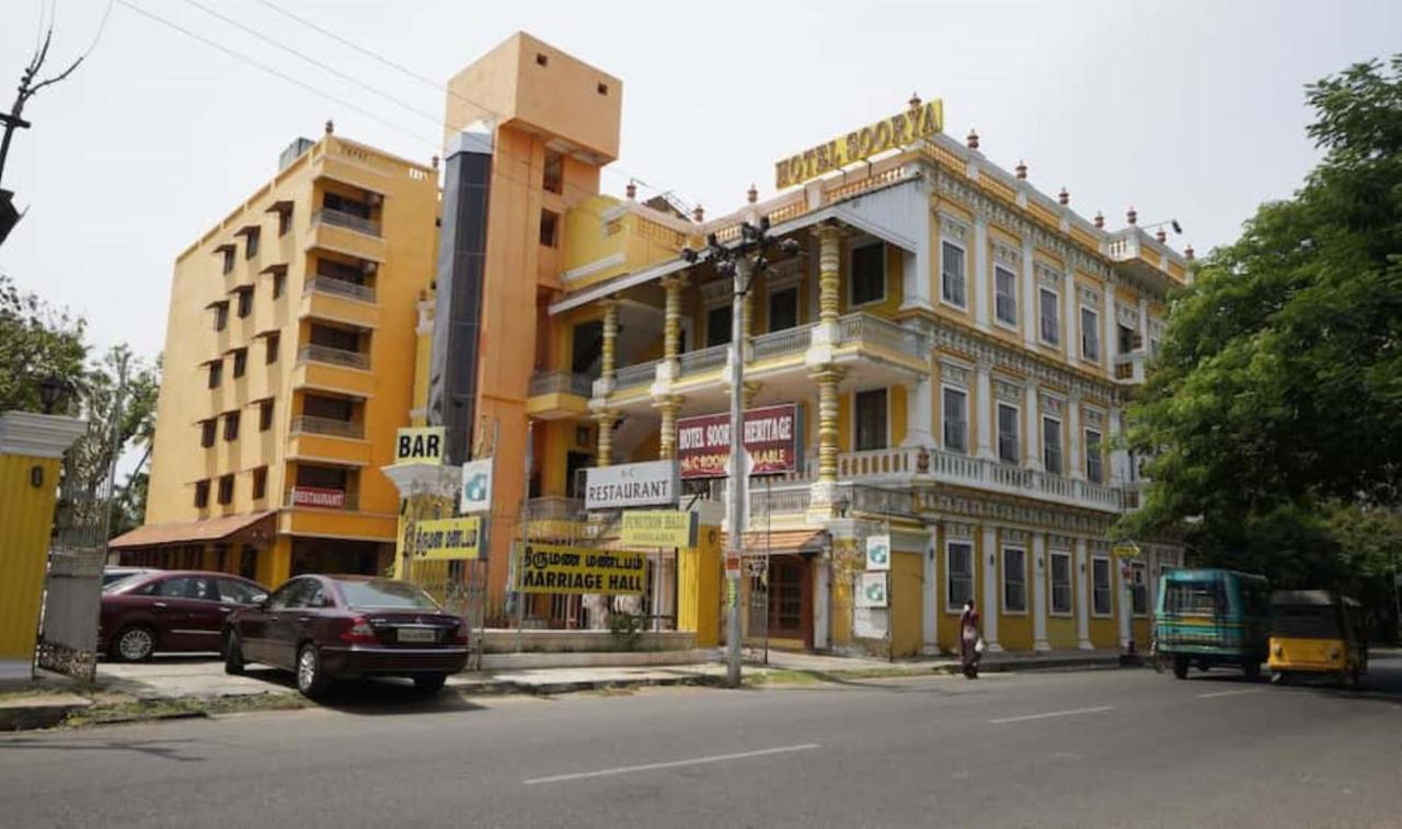 Hotel Soorya Heritage Inn Pondicherry Ngoại thất bức ảnh